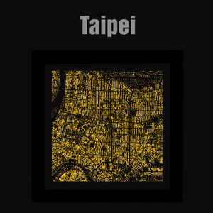 NITELANDING Taipei Map - Lighting Decoration Art - ZERO DEGREE