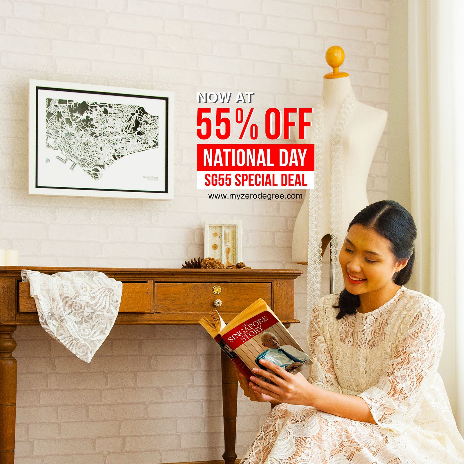 Hooray! Singapore is turning 55!