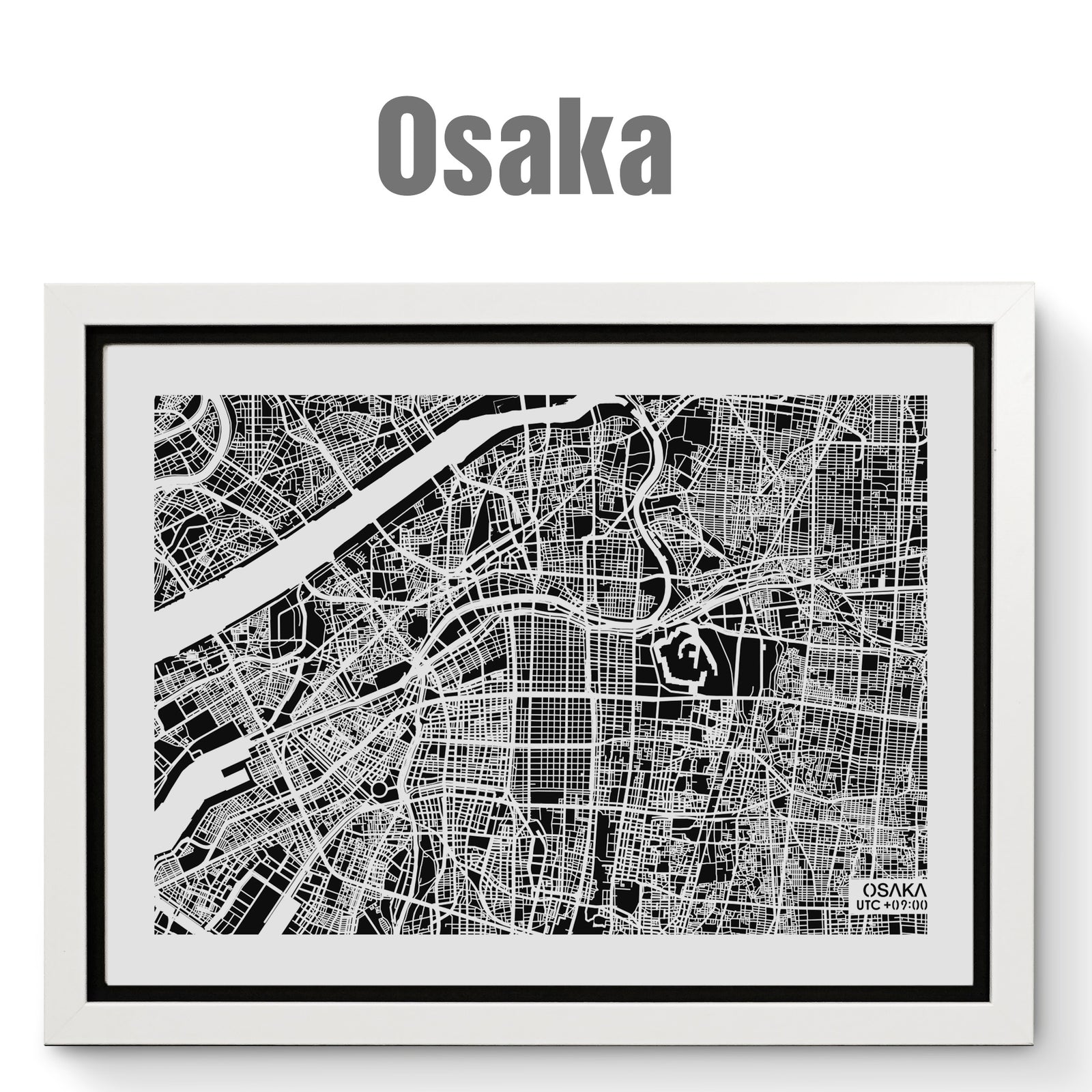 NITELANDING Orlando / Osaka Map - Lighting Decoration Art - ZERO DEGREE