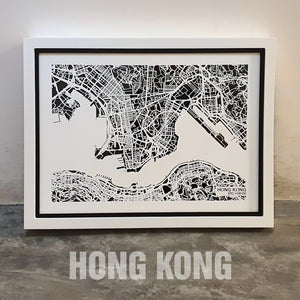 NITELANDING Hong Kong Map - Lighting Decoration Art - ZERO DEGREE