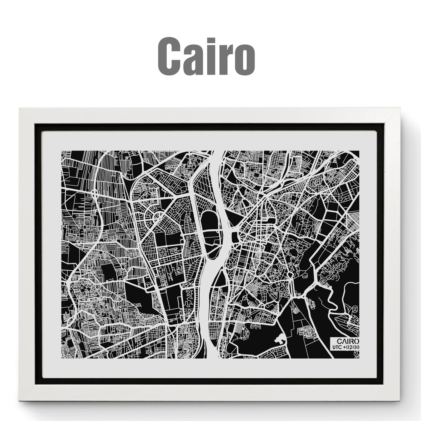 NITELANDING Cairo Map - Lighting Decoration Art - ZERO DEGREE