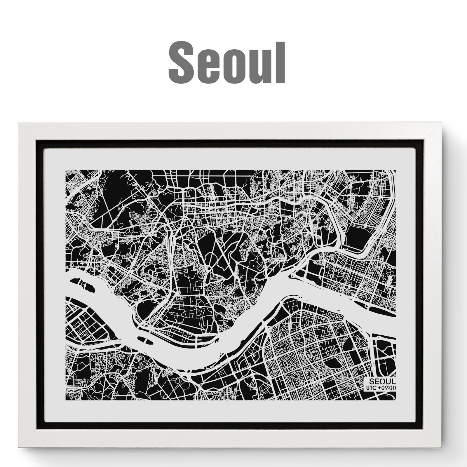 NITELANDING Seoul Map - Lighting Decoration Art - ZERO DEGREE