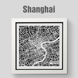 NITELANDING Shanghai Map - Lighting Decoration Art - ZERO DEGREE