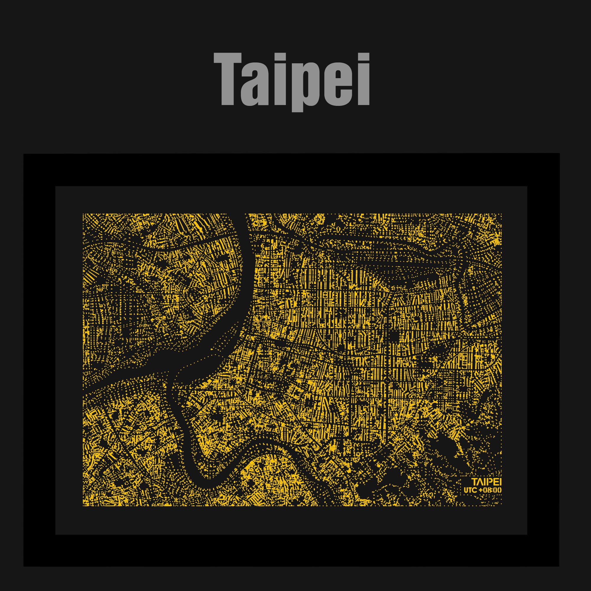 NITELANDING Taipei Map - Lighting Decoration Art - ZERO DEGREE
