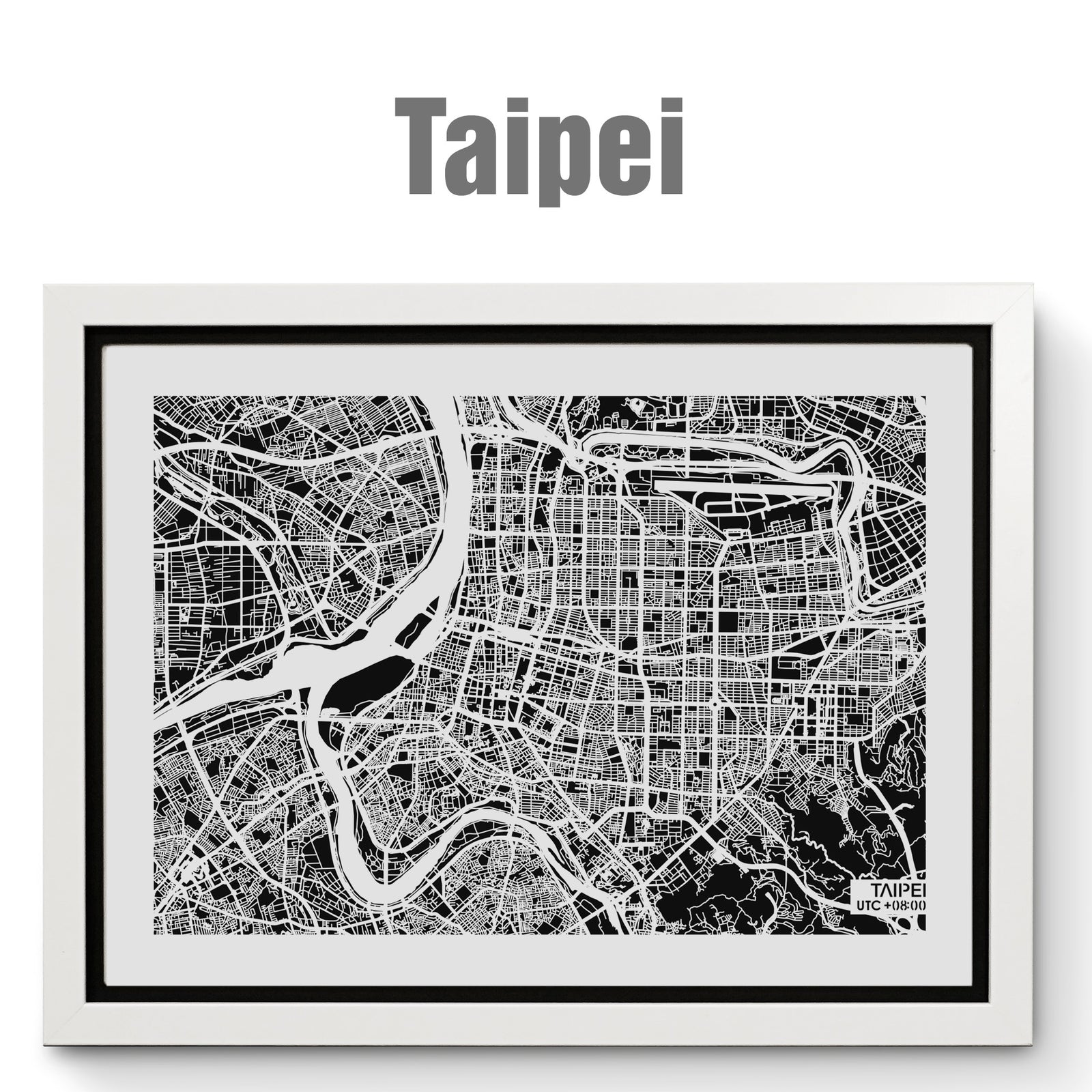 NITELANDING Taipei Map - Lighting Decoration Art - ZERO DEGREE
