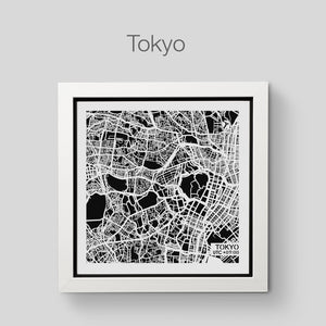 NITELANDING Tokyo Map - Lighting Decoration Art - ZERO DEGREE