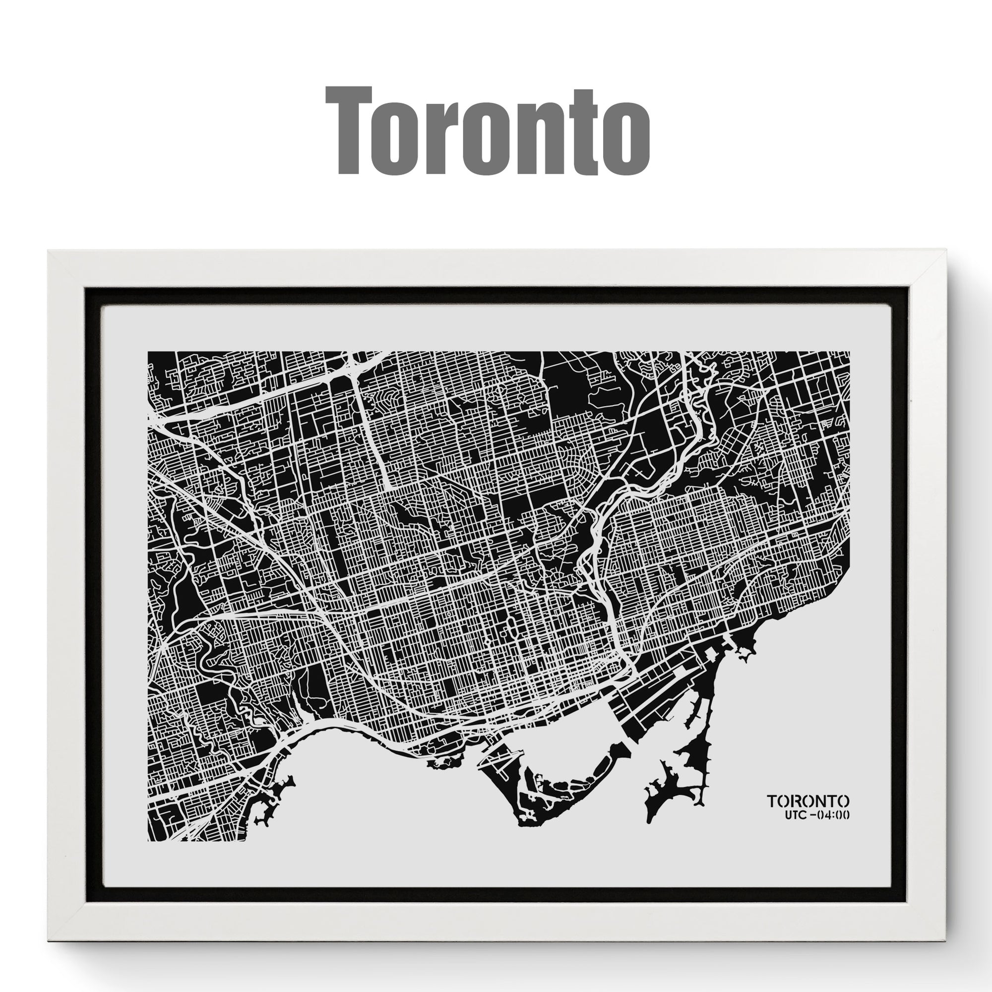 NITELANDING Toronto Map - Lighting Decoration Art - ZERO DEGREE