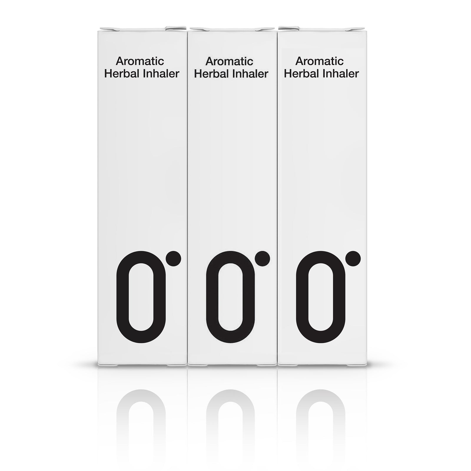 ZERO DEGREE: Aromtic Herbal Inhaler - Set 3 Colors - ZERO DEGREE